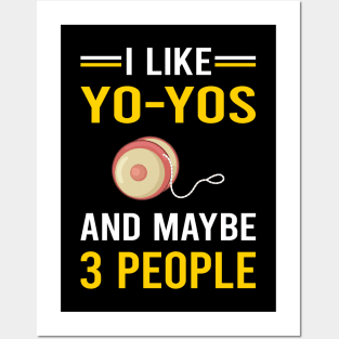 3 People YoYo Yo-Yo Posters and Art